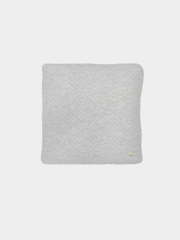 Poduszka pikowana QUILT Cushion 45x45 Szara - Moaai - Sklep z ...