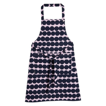 Fartuszek kuchenny 84x85 RASYMATTO Apron Dark Blue-Pink