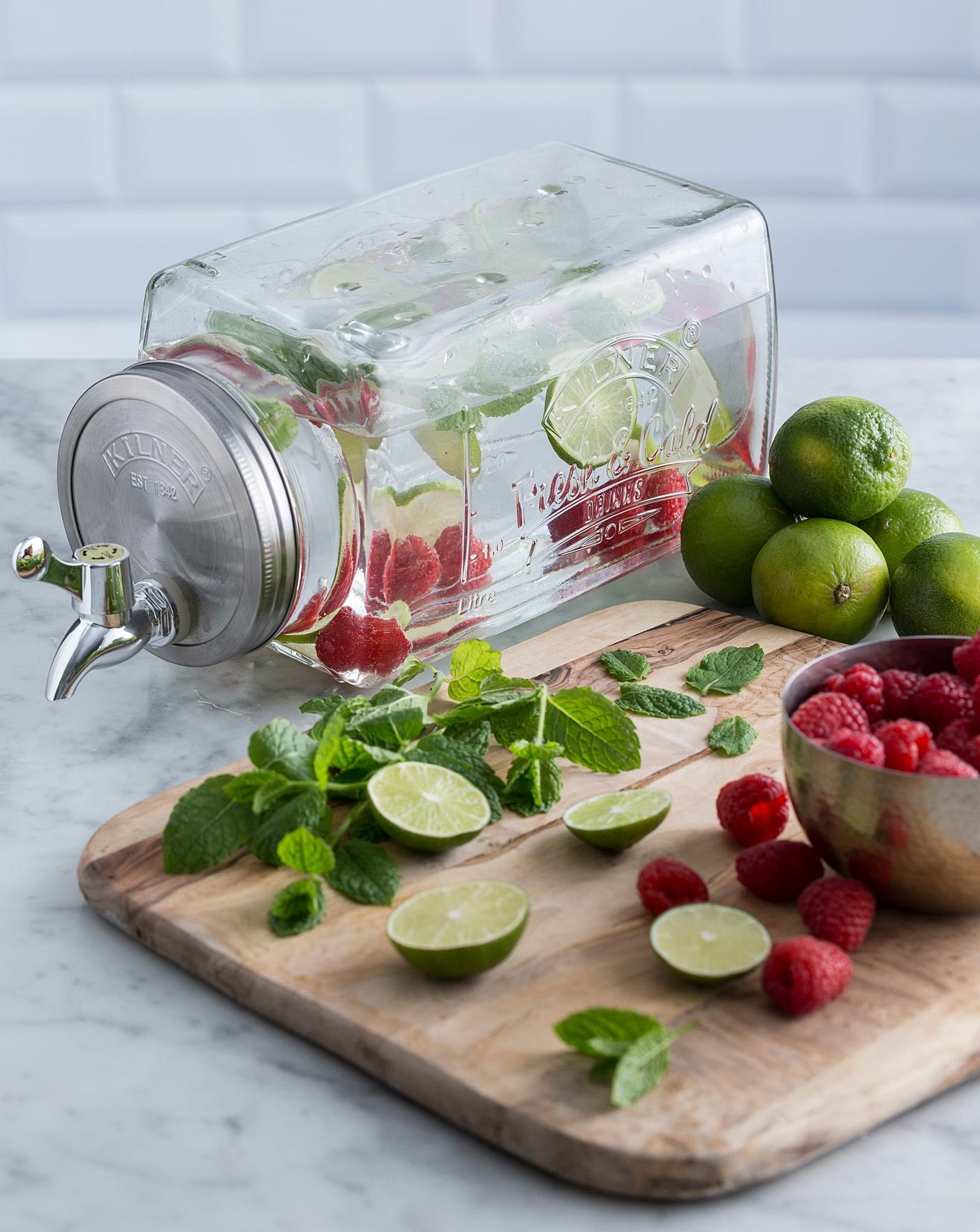 Kilner Glass Fridge Drink Dispenser – Oliver Pluff & Co