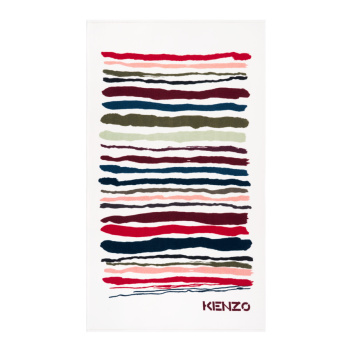 Ręcznik plażowy bawełniany KENZO HOME Beach Cotton Towel 102x170 cm - Rayure