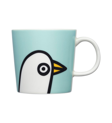 Kubek z porcelany 300 ml BIRDIE Oiva Toikka Mug Mint