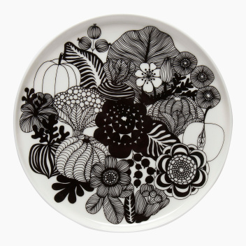 Talerz z porcelany 20 cm SIIRTOLAPUUTARHA City Garden Plate