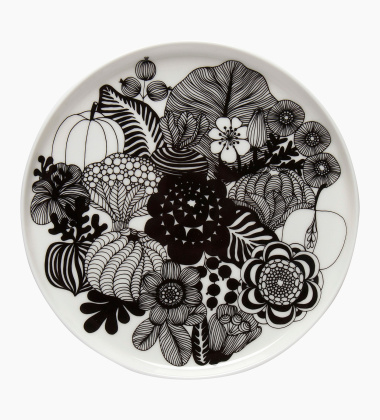 Talerz z porcelany 20 cm SIIRTOLAPUUTARHA City Garden Plate
