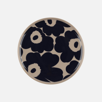 Talerz z porcelany 20 cm UNIKKO Plate Terra-Dark Blue