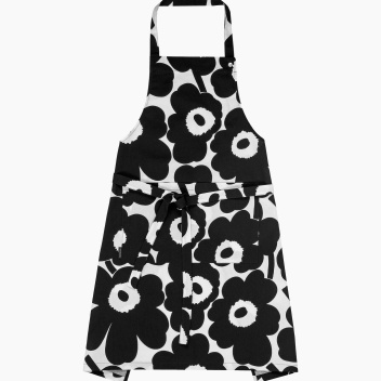 Fartuszek kuchenny 84x85 PIENI UNIKKO Apron Black-White