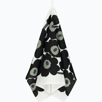 Ścierka kuchenna 47x70 UNIKKO Kitchen Towel Black-White-Khaki