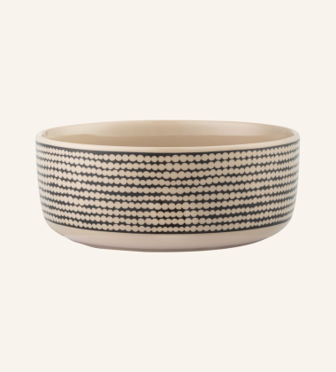 Miska z porcelany 1,5L SIIRTOLAPUUTARHA Bowl Terra-Black
