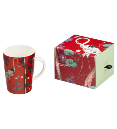 Kubek z porcelany 400 ml TAIKA Mug 15 YEAR ANNIVERSARY GIFT BOX Limited Edition Red