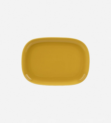 Półmisek z porcelany 23x32 cm OIVA Serving Dish Yellow