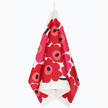 Ścierka kuchenna 47x70 UNIKKO Kitchen Towel Red-White