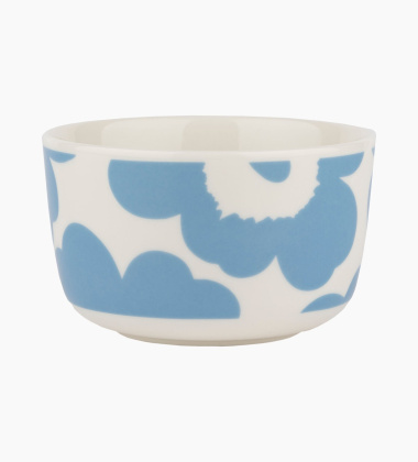 Miseczka z porcelany 250 ml UNIKKO Small Bowl White-Sky Blue