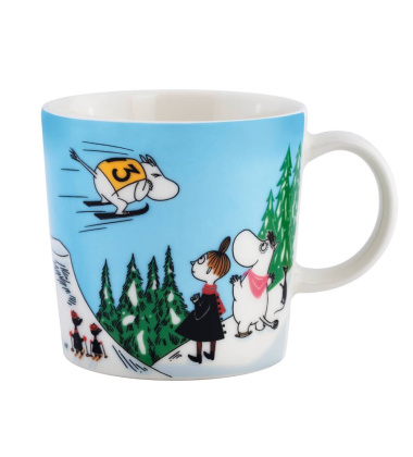 Kubek muminki 300 ml MOOMIN Mug - Ski Jumping Winter 2024