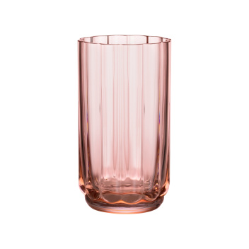 Wazon szklany 18 cm PLAY Glass Vase Salmon Pink