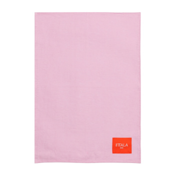 Ścierka kuchenna lniana 65x47 PLAY Tea Towel Pink-Orange