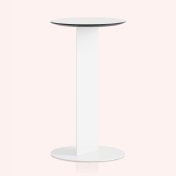 Stolik kawowy 30xh55 PLOID SIDE Table Indoor-Outdoor White