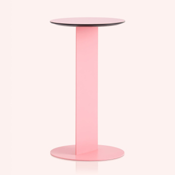 Stolik kawowy 30xh55 PLOID SIDE Table Indoor-Outdoor Pink