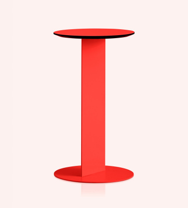 Stolik kawowy 30xh55 PLOID SIDE Table Indoor-Outdoor Red