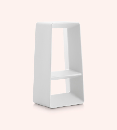 Stołek wysoki 40x30xh77 AIR HIGH Stool Indoor-Outdoor White