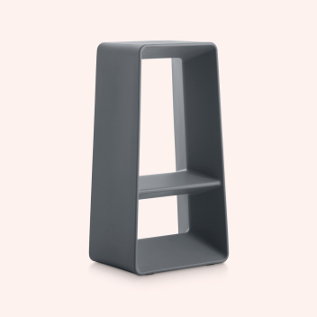 Stołek wysoki 40x30xh77 AIR HIGH Stool Indoor-Outdoor Anthracite