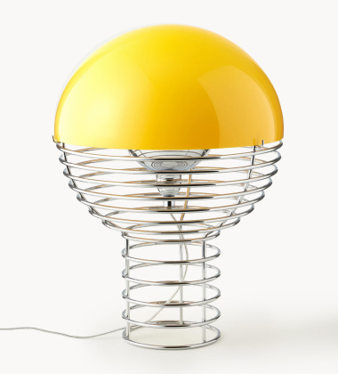 Lampa stołowa 30 cm WIRE SMALL Table Lamp - Yellow