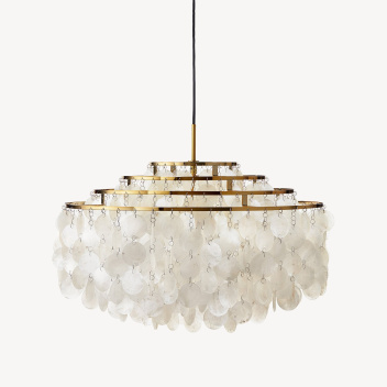 Lampa wisząca 57xh38 FUN 10 DM Pendant Lamp - Brass