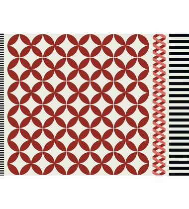 Kilim wełniany 150x200 CATANIA Kilim Wool Red