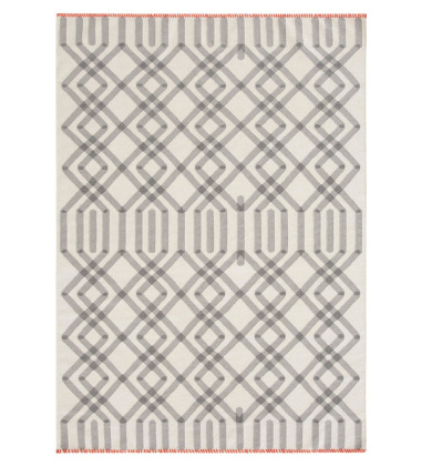 Kilim wełniany 170x240 DUNA Kilim Wool Cream-Orange