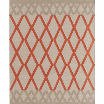 Kilim wełniany 150x200 SIOUX Kilim Wool Orange