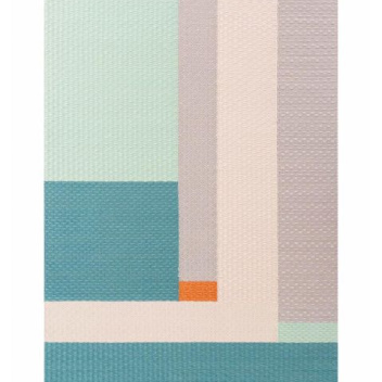 Kilim wełniany 170x240 WEAVE Rug Wool Meeting Point Blue