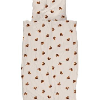 Pościel bawełniana w wiewiórki 140x200 SQUIRRELS Duvet Cover