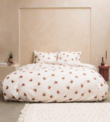 Pościel bawełniana w wiewiórki 200x200 SQUIRRELS Duvet Cover