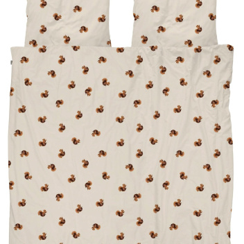 Pościel bawełniana w wiewiórki 200x200 SQUIRRELS Duvet Cover