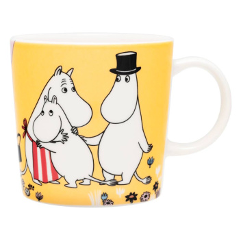 Kubek z porcelany muminki 300 ml MOOMIN FAMILY TIME 80TH Anniversary Mug