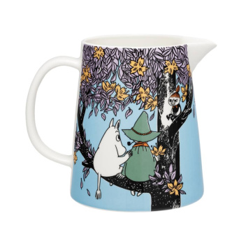 Dzbanek z porcelany muminki 1L MOOMIN FRIENDS FOREVER 80th Anniversary Pitcher